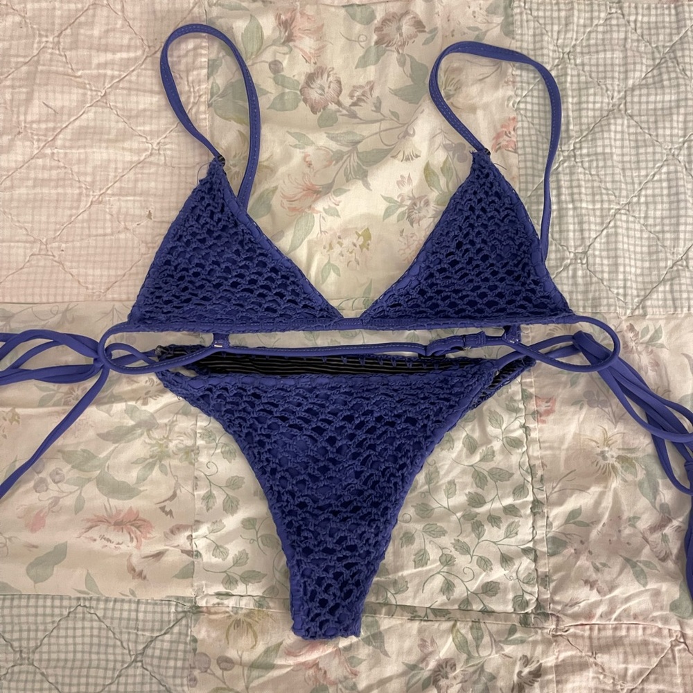 Acacia swim set in royal, Baja top / polihale bottoms💙